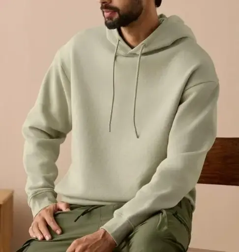 XYXX Men full sleve solid Hooded Sweatshirt